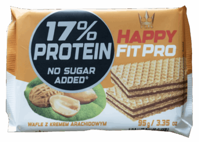 Happy Fit PRO - FÖLDIMOGYORÓ Ízű krémmel