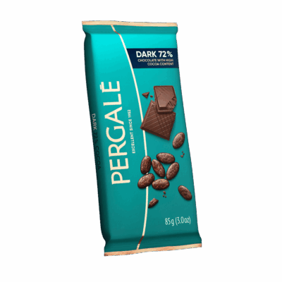 Pergalé - Étcsokoládé 72%